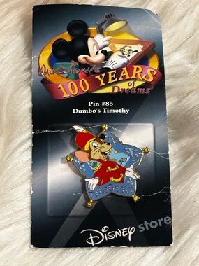 Disney 100 Years of Dreams #85 Dumbo's Timothy 1941 Pin